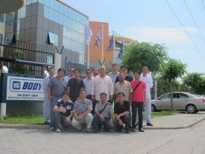 ลูกค้าเข้าเยี่ยมชมโรงงาน HB BODY (GREECE)